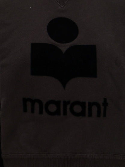 Marant Étoile Moby recycled material sweatshirt - Faded Black