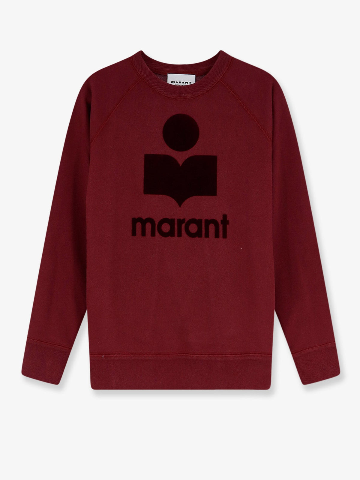 Marant Étoile Milly NY recycled material sweatshirt - Burgundyburgundy