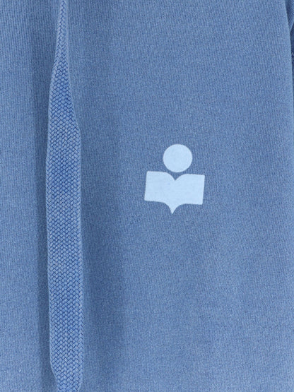 Marant Étoile Salmy recycled material sweatshirt - Bluelight Blue