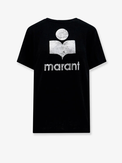 Marant Étoile Zewel linen t-shirt - Black