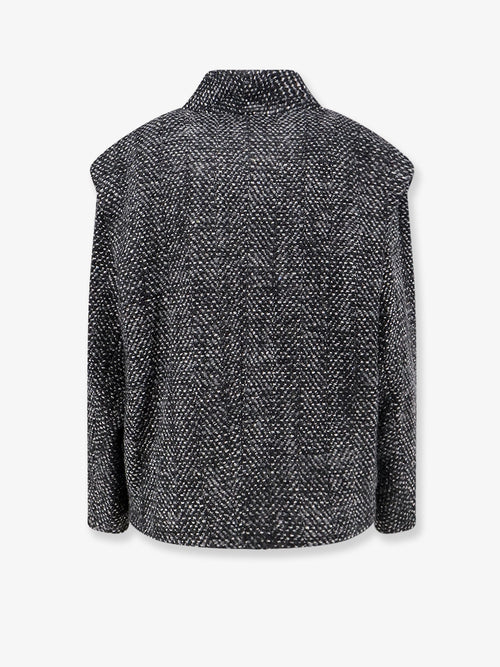 Isabel Marant Étoile Drogo mélange fabric coat - Anthracite