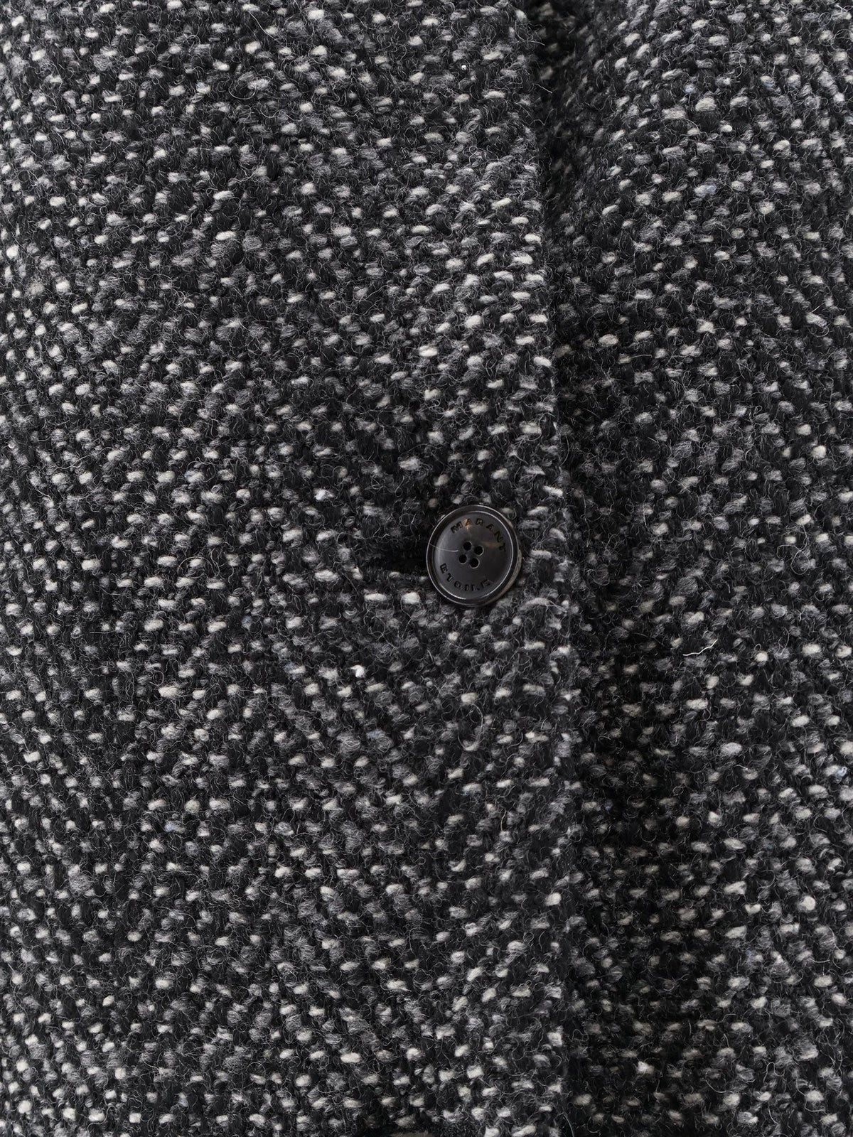 Isabel Marant Étoile Drogo mélange fabric coat - Anthracite