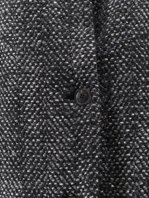 Isabel Marant Étoile Drogo mélange fabric coat - Anthracite