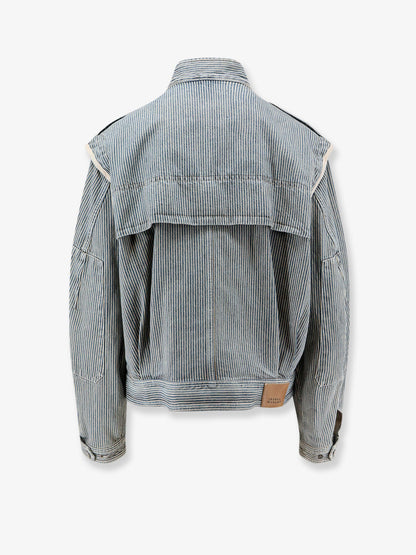 Marant Étoile Edany cotton twill jacket - Bluewhite