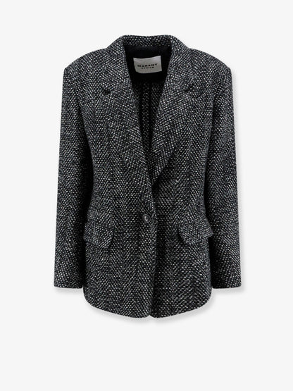 Marant Étoile Parly wool blend blazer - Anthracite