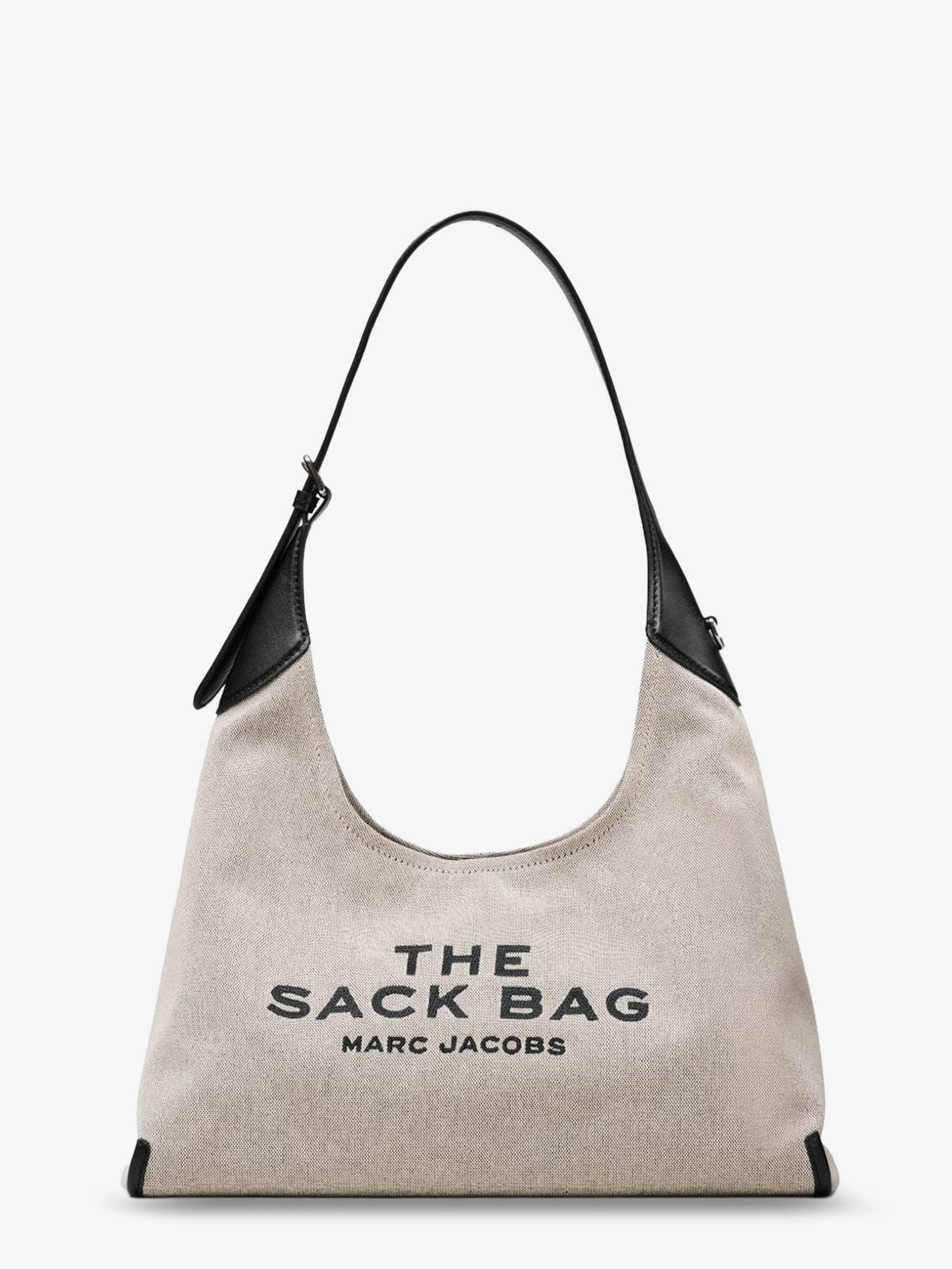 Marc Jacobs The Sack Bag shoulder bag in canvas - Ivoryblack