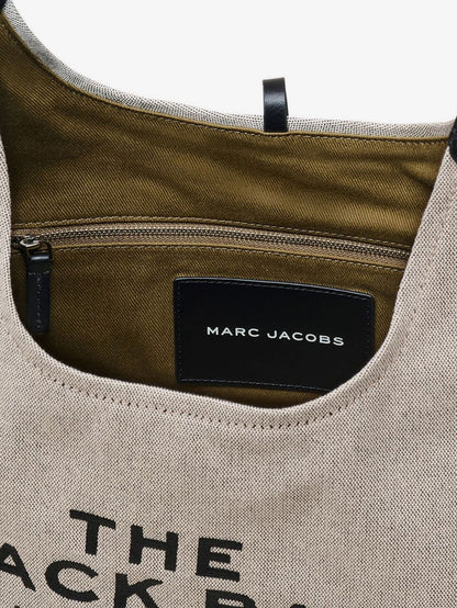 Marc Jacobs The Sack Bag shoulder bag in canvas - Ivoryblack
