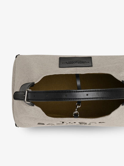 Marc Jacobs The Sack Bag shoulder bag in canvas - Ivoryblack