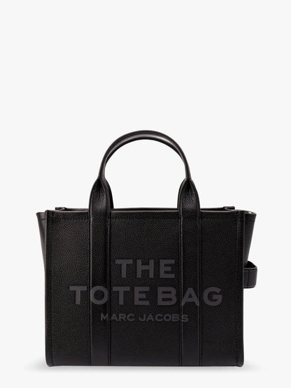 MARC JACOBS - Leather shoulder bag with logo on the front