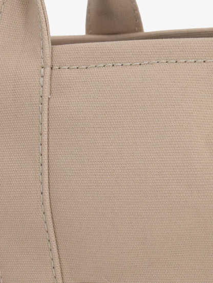 Marc Jacobs The Medium Tote denim shoulder bag - Beige