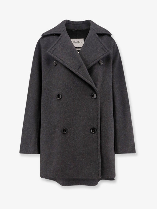 Max Mara Asturie1234 oversize virgin wool and cashmere coat - Grigio