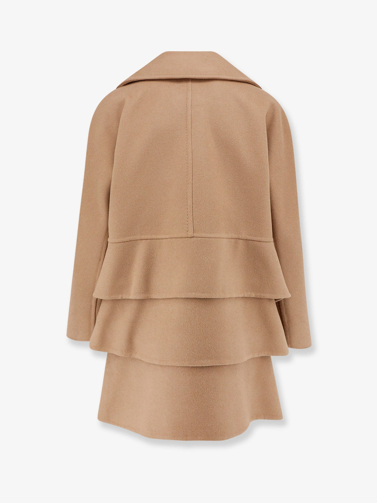 Max Mara Asturie1234 oversize virgin wool and cashmere coat - Beige