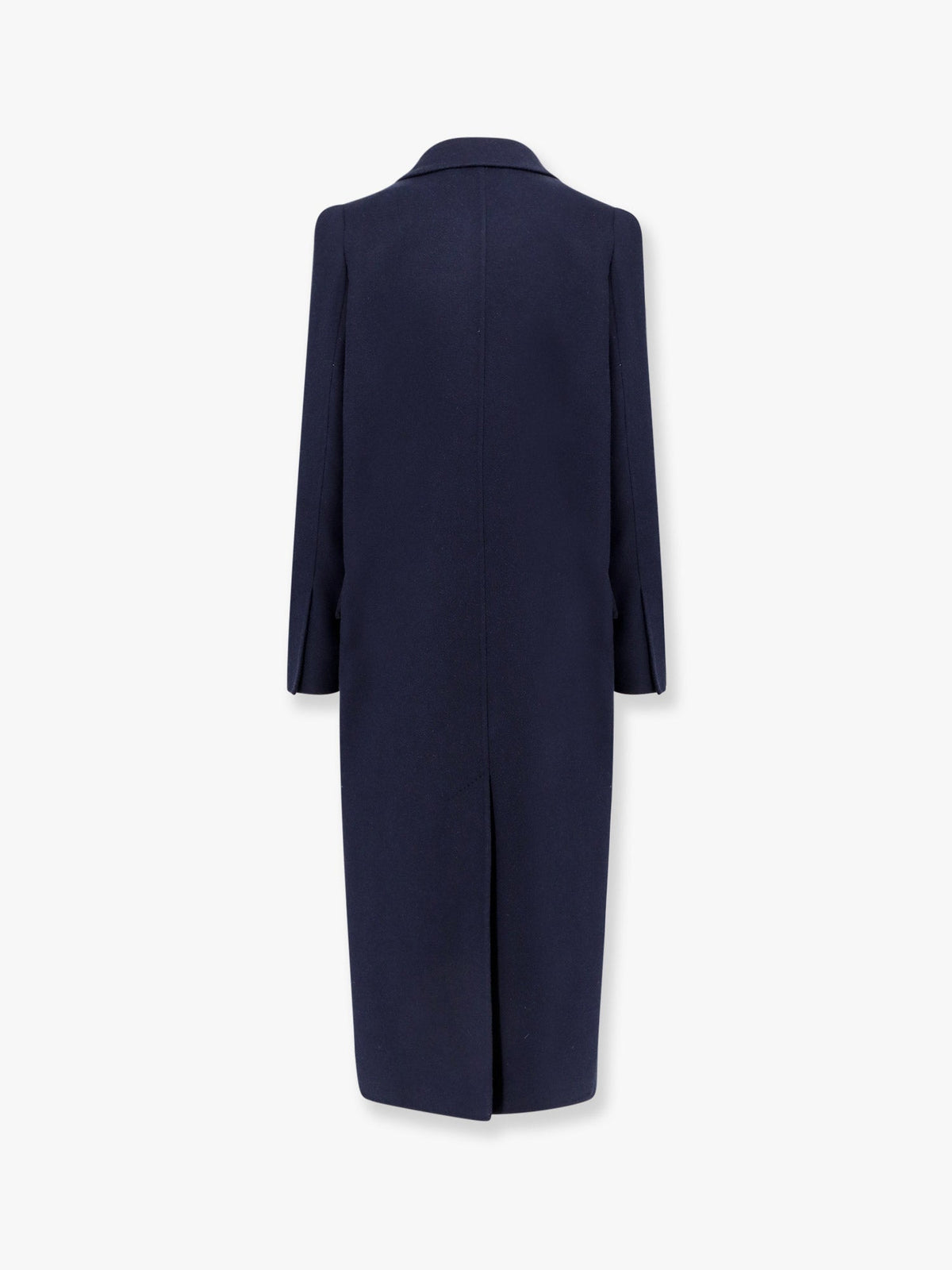 Max Mara Albania 1234 Max Mara sfilata virgin wool and cashmere coat - Blu