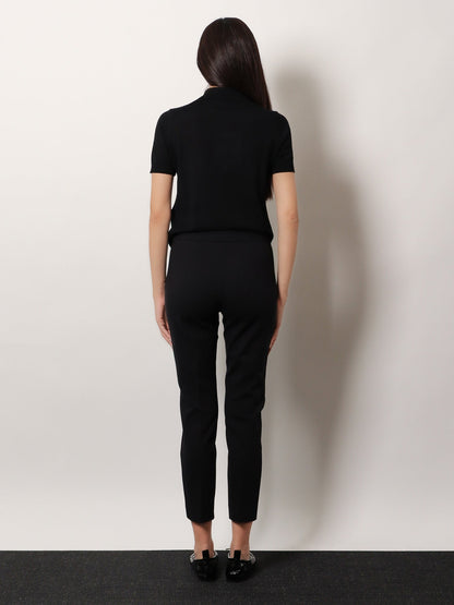 Max Mara Pegno viscose blend trousers - Nero