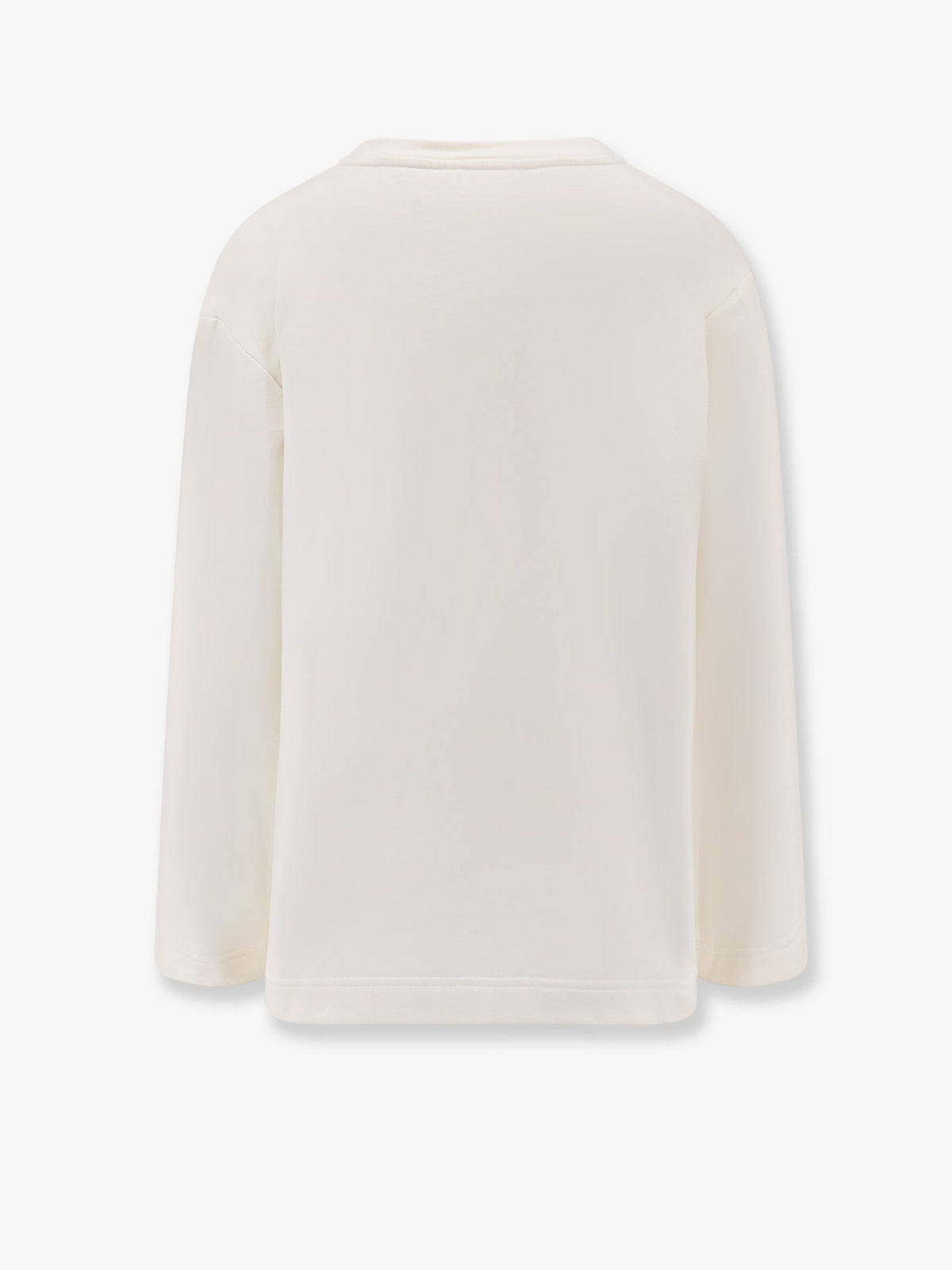Max Mara Berma cotton and silk sweatshirt - Bianco