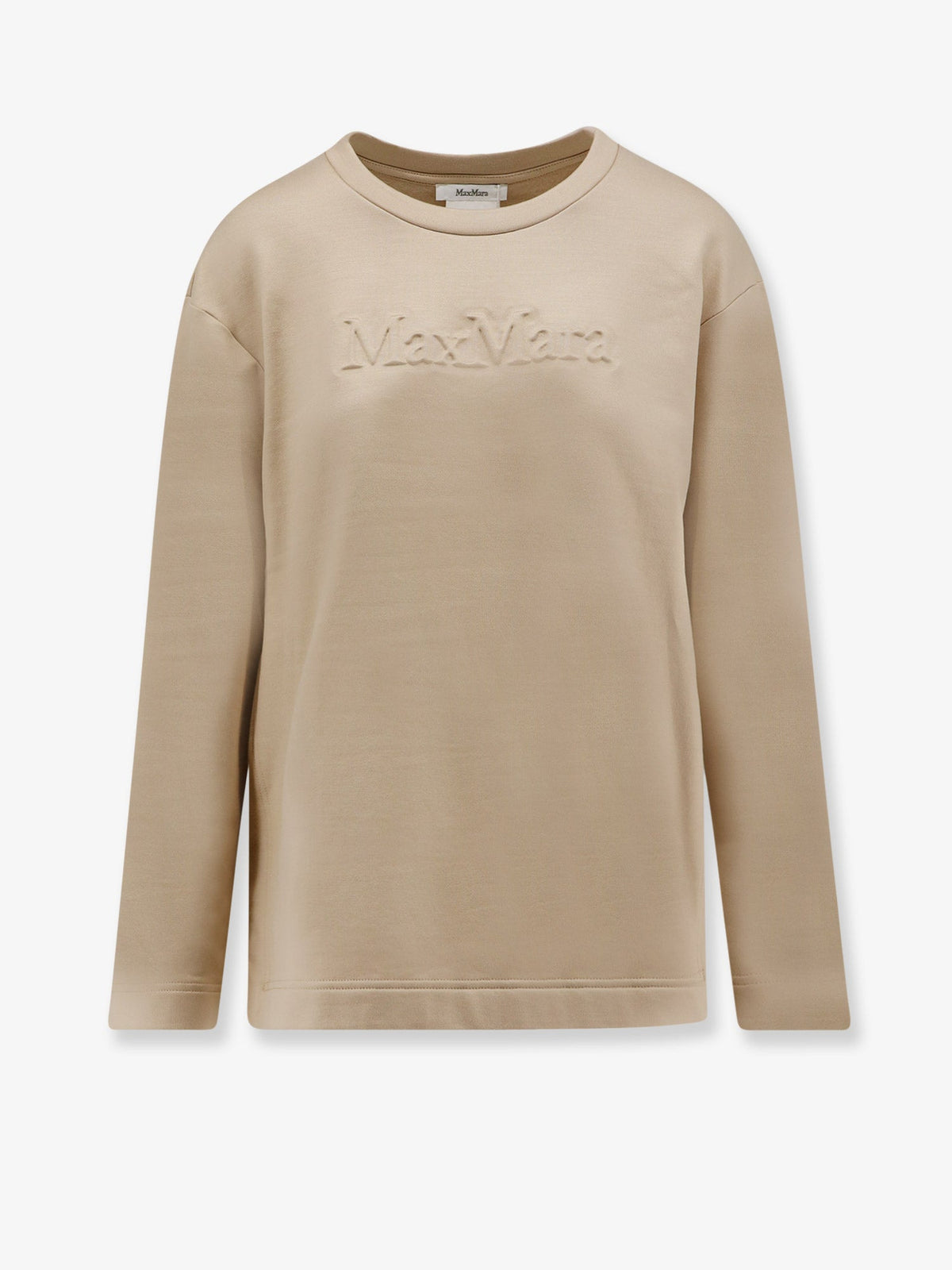 Max Mara Silk and cotton blend Berma sweatshirt - Caramello