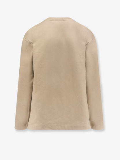 Max Mara Silk and cotton blend Berma sweatshirt - Caramello
