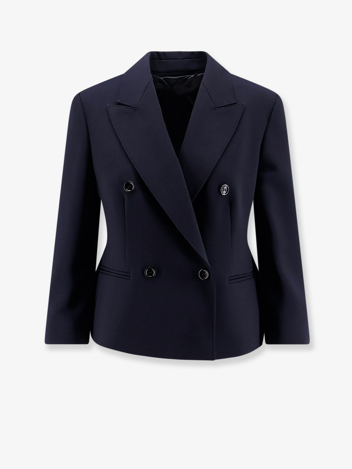 Max Mara Mxmdorico stretch virgin wool blazer - Blu Marino