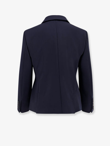 Max Mara Mxmdorico stretch virgin wool blazer - Blu Marino