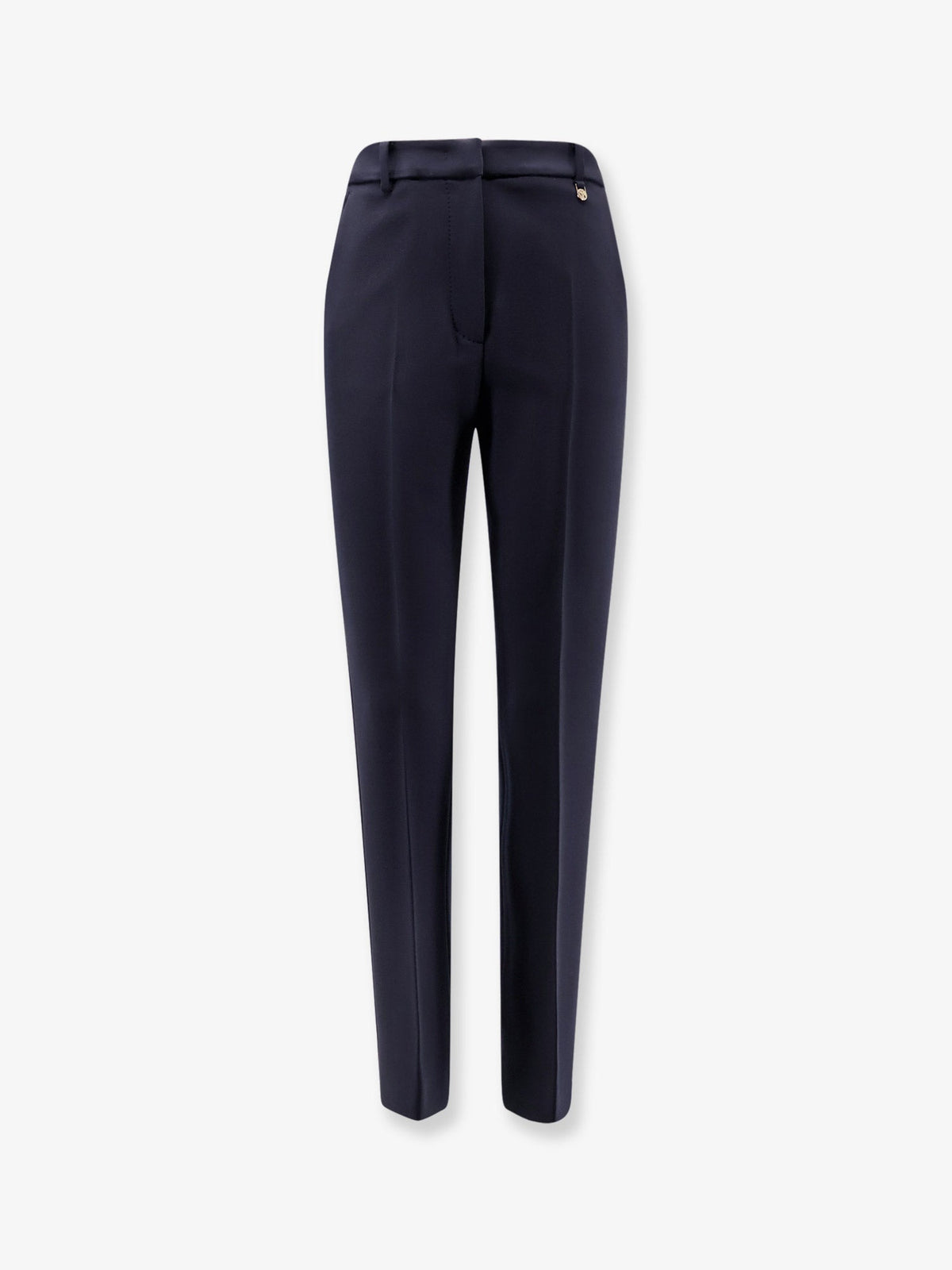 Max Mara Mxmgiglio virgin wool trousers - Blu Marino