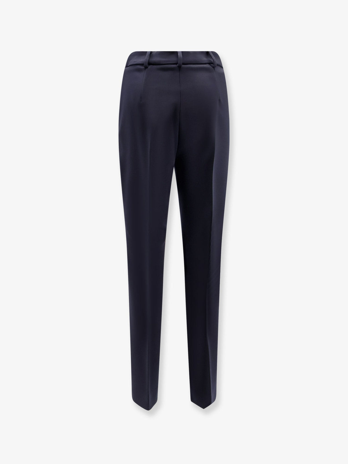 Max Mara Mxmgiglio virgin wool trousers - Blu Marino