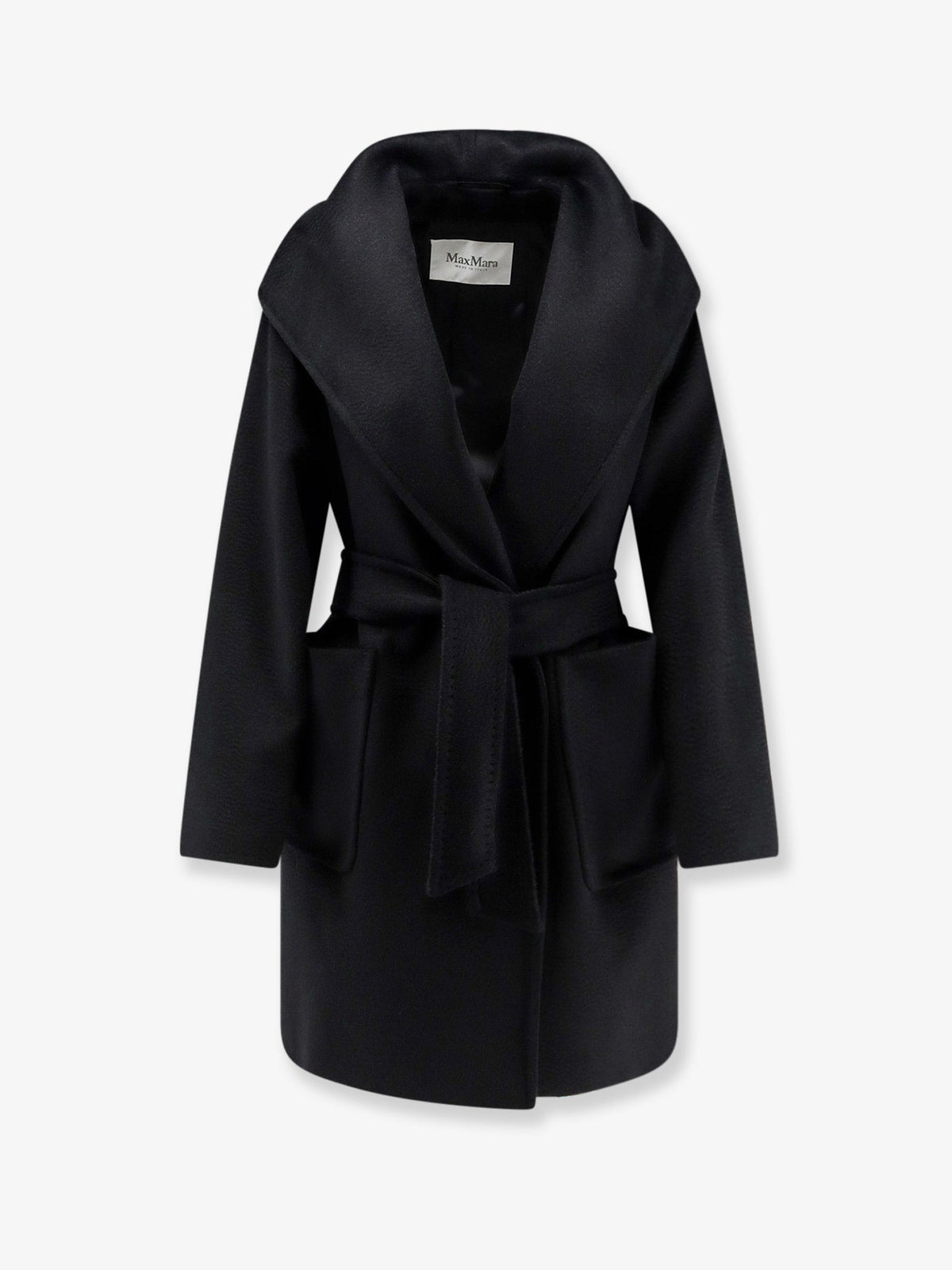 Max Mara Rialto camel hair coat - Nero