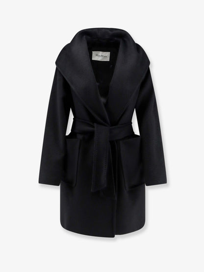Max Mara Rialto camel hair coat - Nero