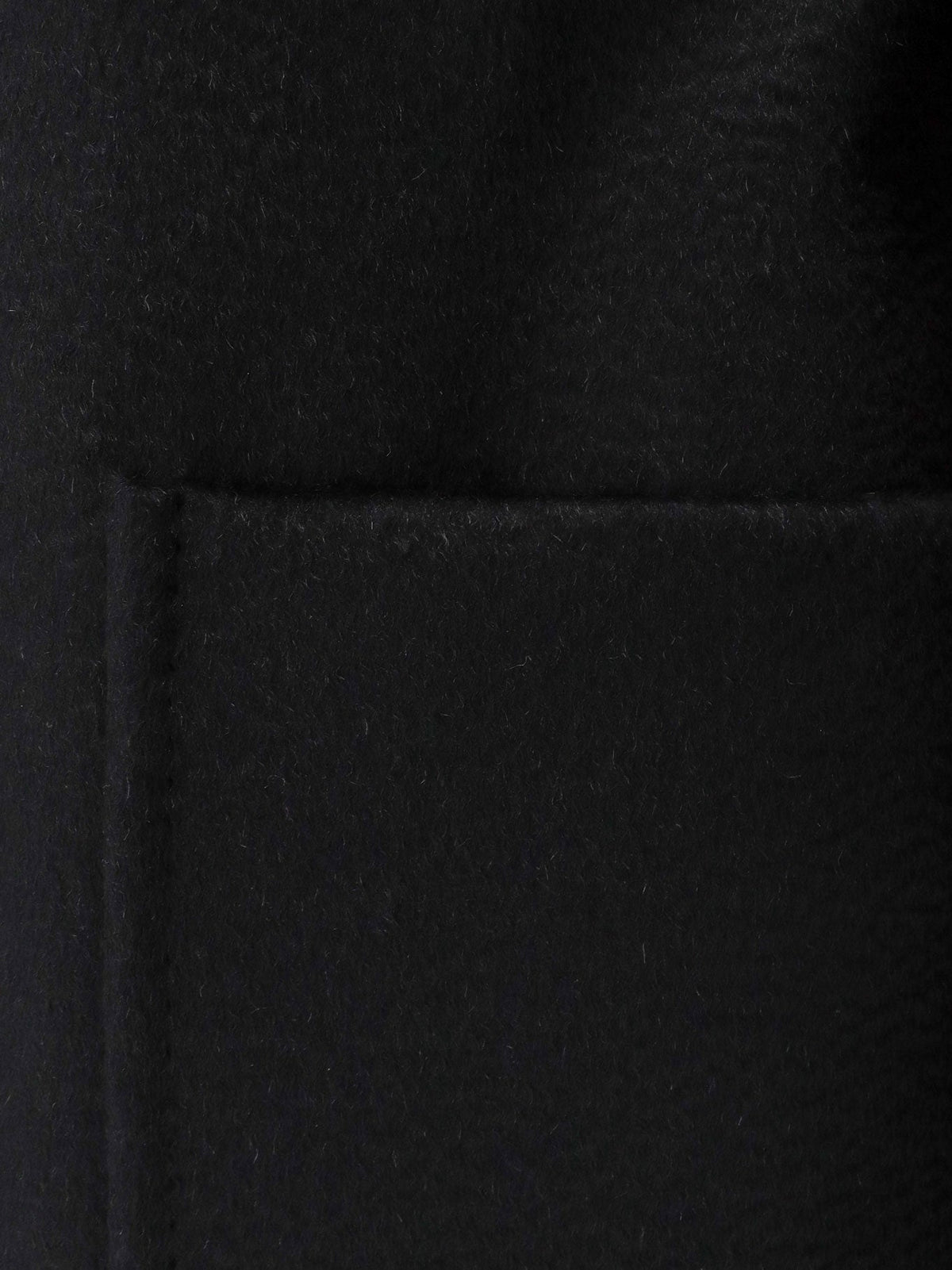 Max Mara Rialto camel hair coat - Nero