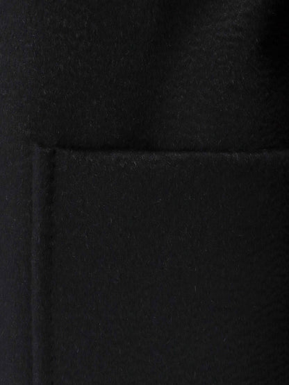 Max Mara Rialto camel hair coat - Nero