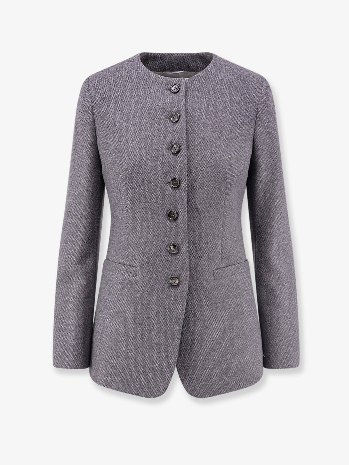 Max Mara Mxmfalla cashmere blazer - Grigio