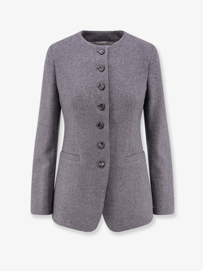 Max Mara Mxmfalla cashmere blazer - Grigio