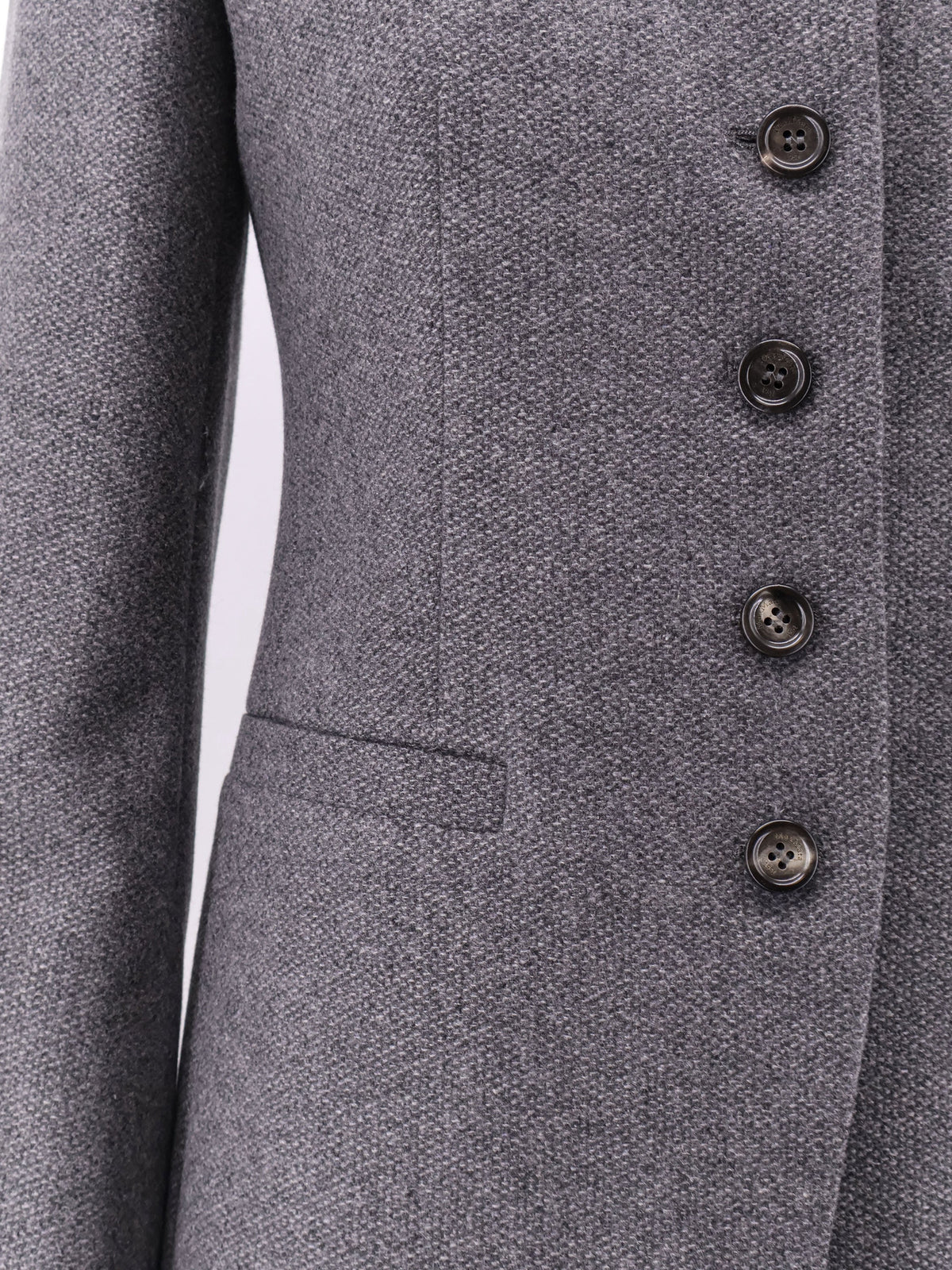 Max Mara Mxmfalla cashmere blazer - Grigio
