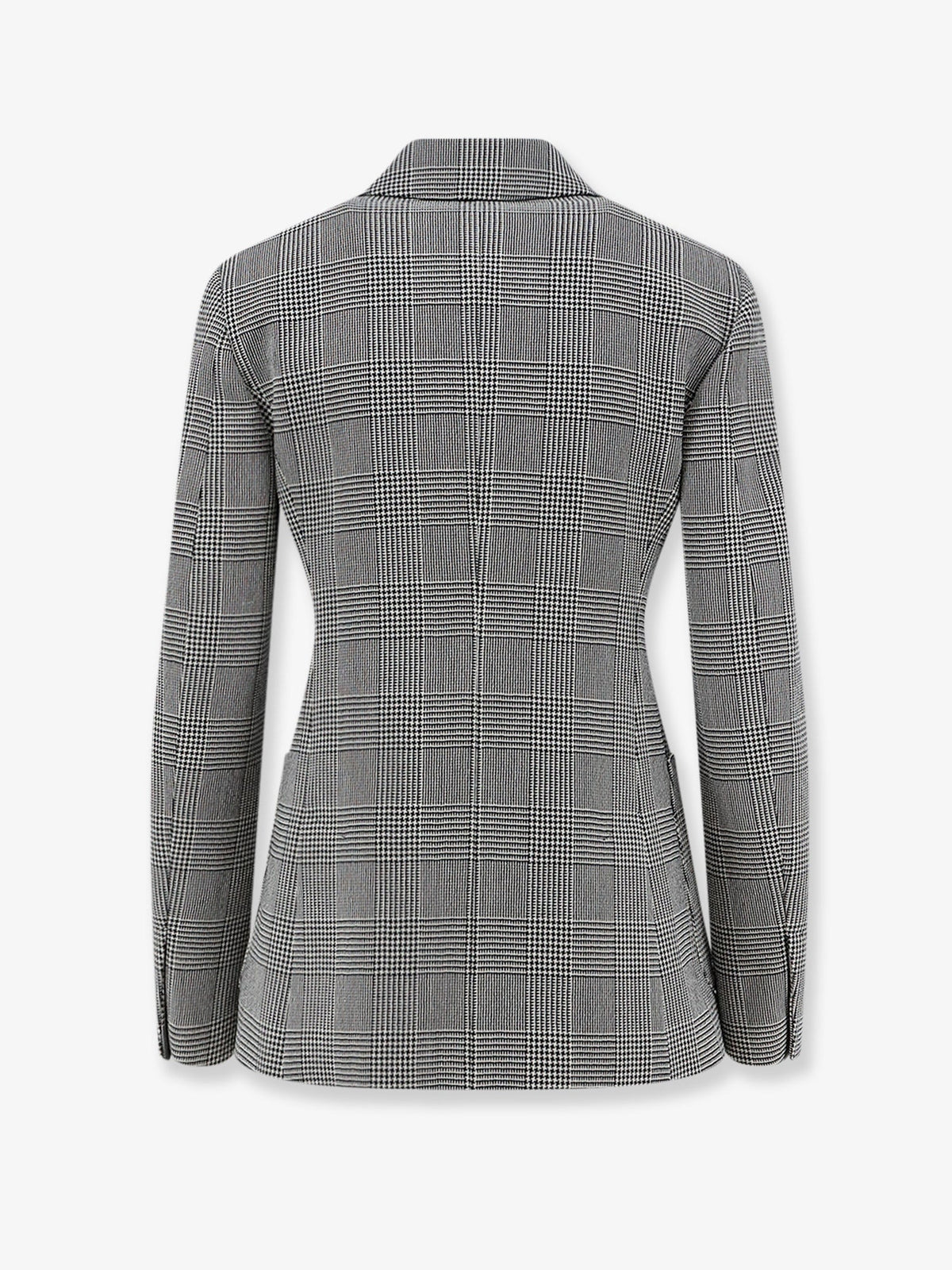 Max Mara Mxmaccordo double-breasted virgin wool blazer - Blumarinobianco