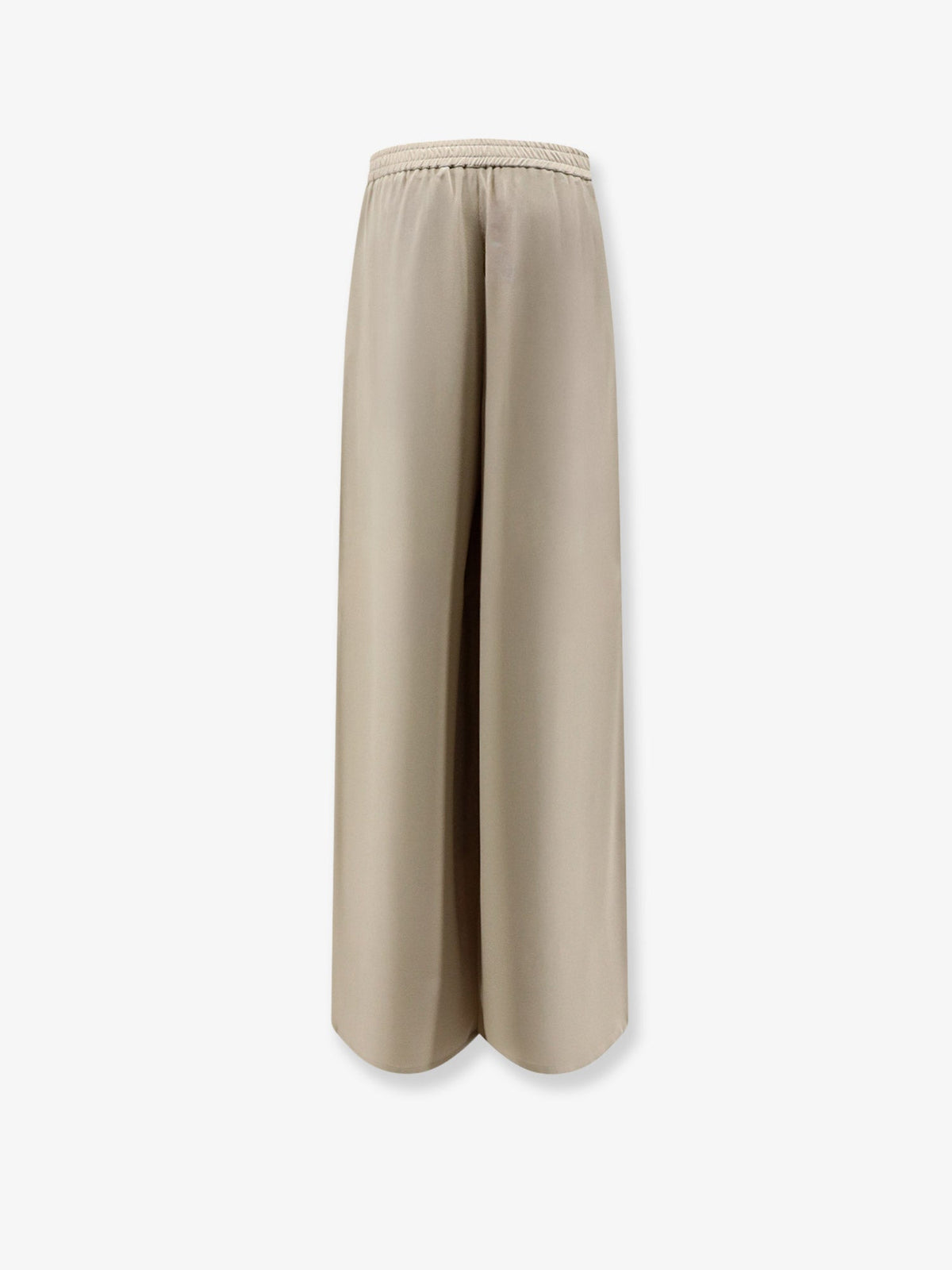 Max Mara Mxmvolonta silk trousers - Roccia