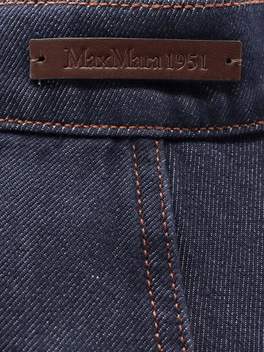 Max Mara Mxmquatto dark denim jeans - Blu Scuro