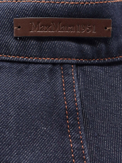 Max Mara Mxmquatto dark denim jeans - Blu Scuro