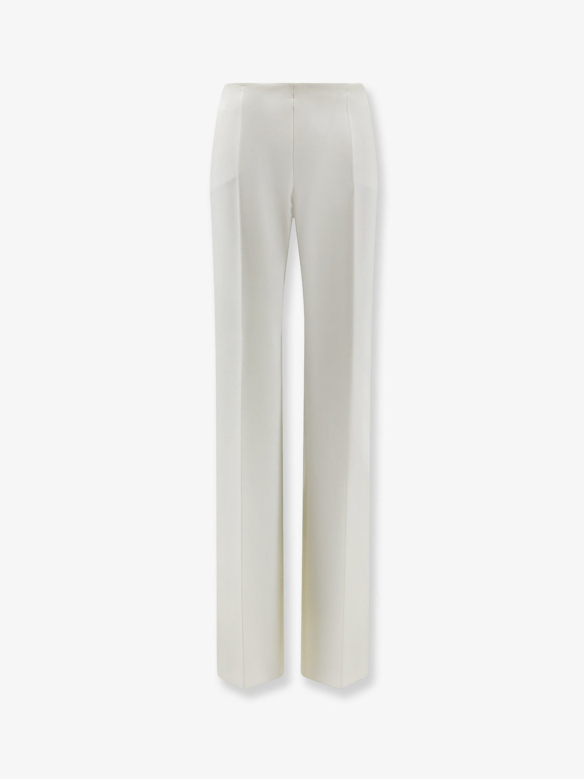 Max Mara Mxmorata stretch virgin wool trousers - Bianco