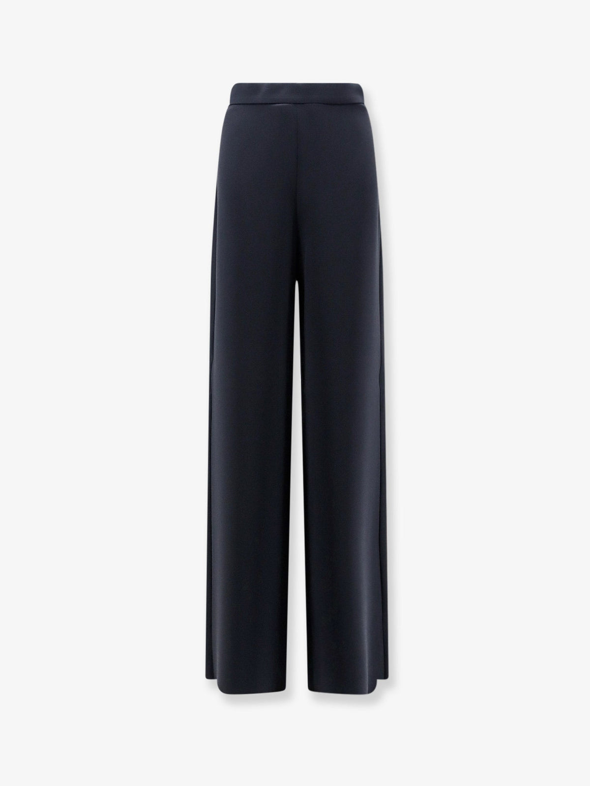 Max Mara Mxmalaggio trousers with wide leg - Bluscuro