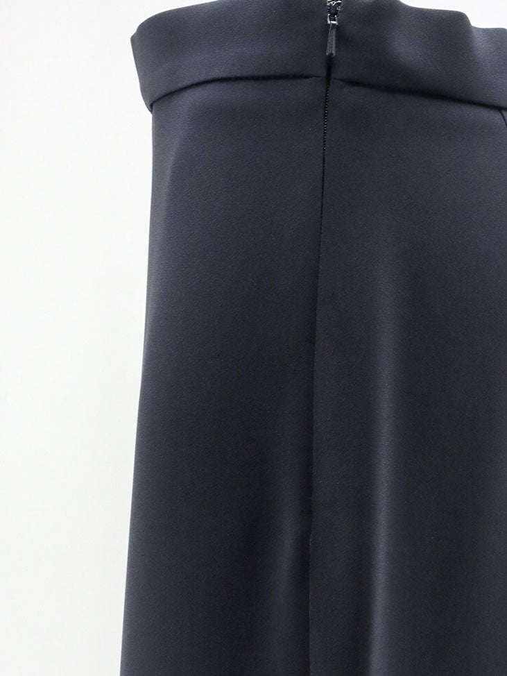 Max Mara Mxmalaggio trousers with wide leg - Bluscuro