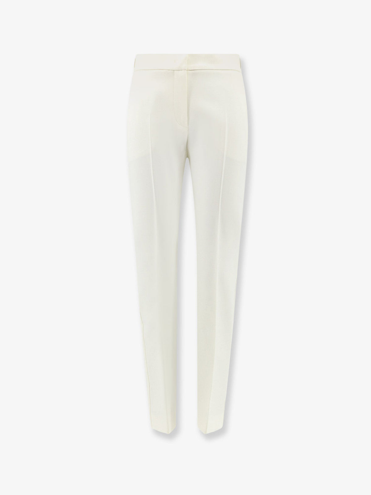 Max Mara Mxmacino stretch virgin wool trousers - Bianco