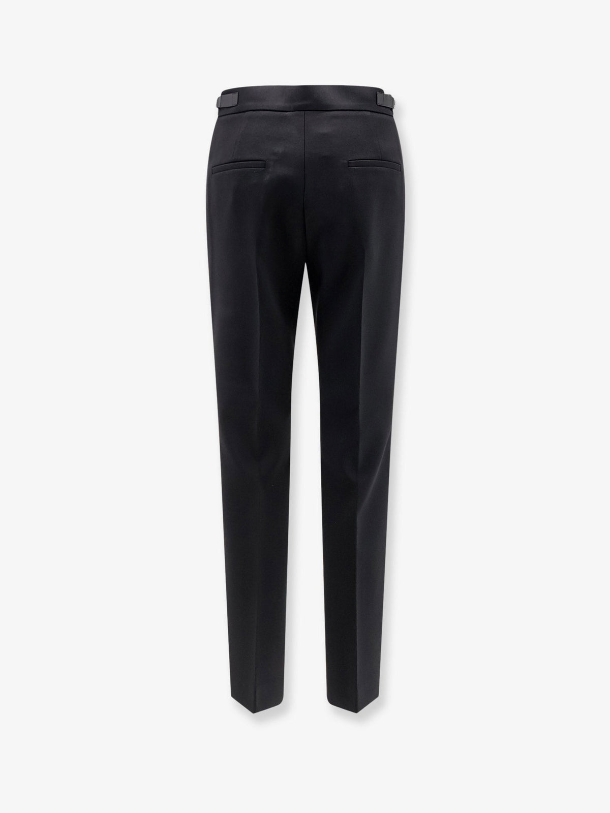 Max Mara Mxmacino stretch virgin wool trousers - Nero