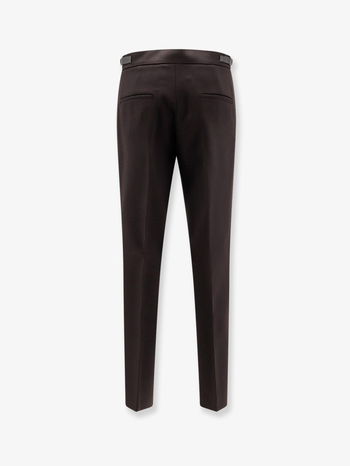 Max Mara Mxmacino stretch virgin wool trousers - Ebano