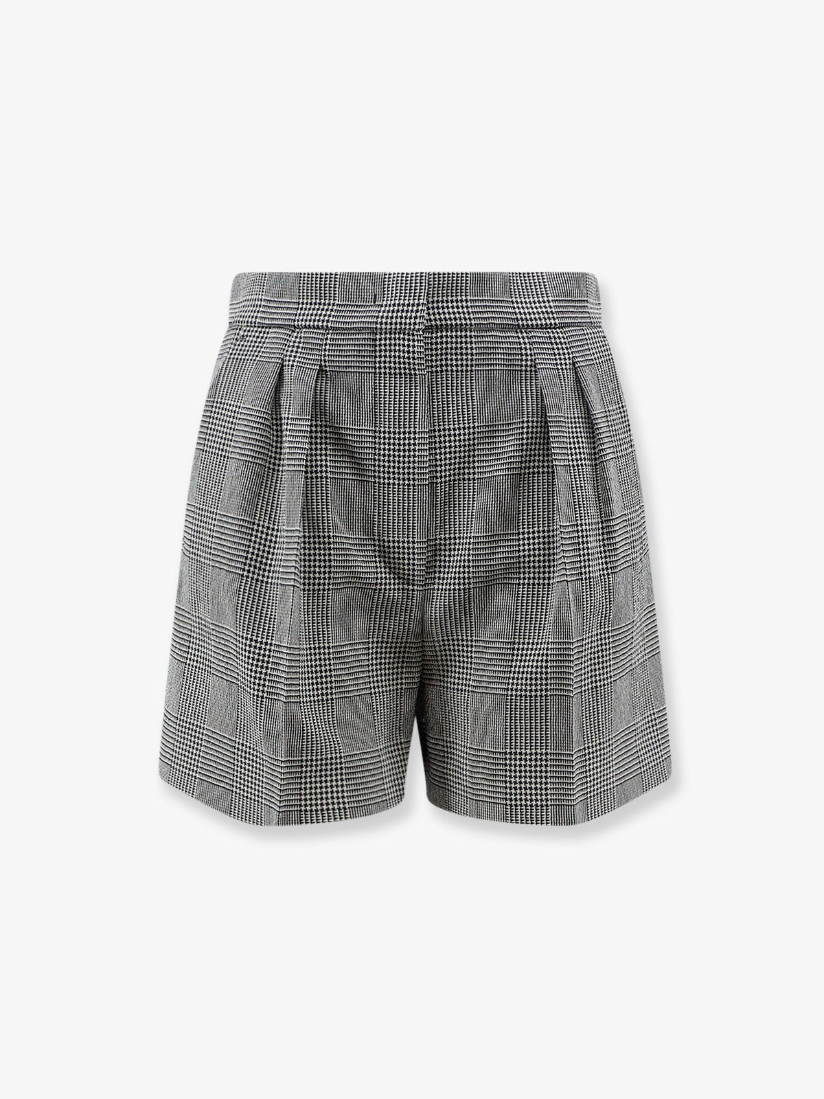 Max Mara Mxmagoraio virgin wool shorts - Blumarinobianco
