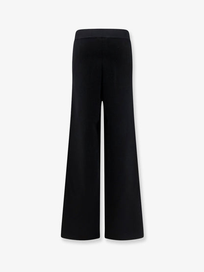 Max Mara Mxmbaldo knitted trousers - Nero