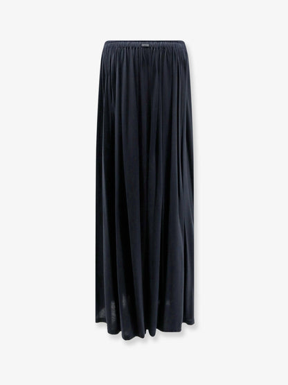 Max Mara MXMLivrea pleated jersey long skirt - Blumarino