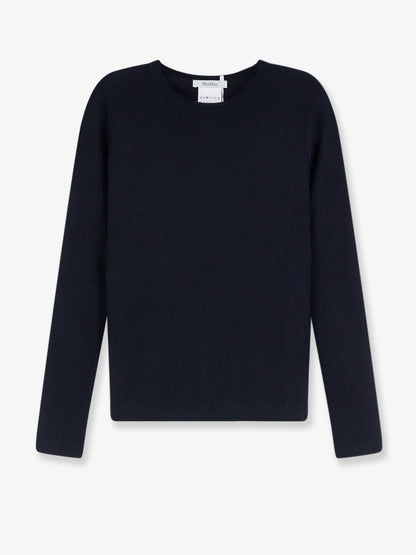 Max Mara Mxmsalmone lyocell and silk t-shirt - Blumarino