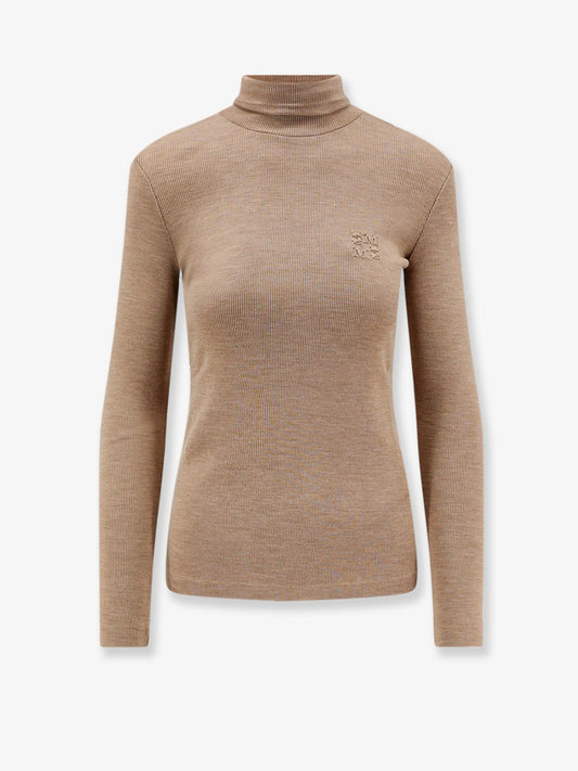 Max Mara MXMCono wool turtleneck - Cammellomelange
