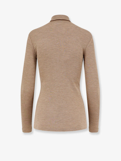 Max Mara MXMCono wool turtleneck - Cammellomelange