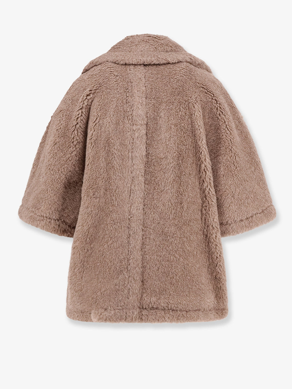 Max Mara Mxapavido 4 alpaca, cashmere and silk cape - Cachà Scuro