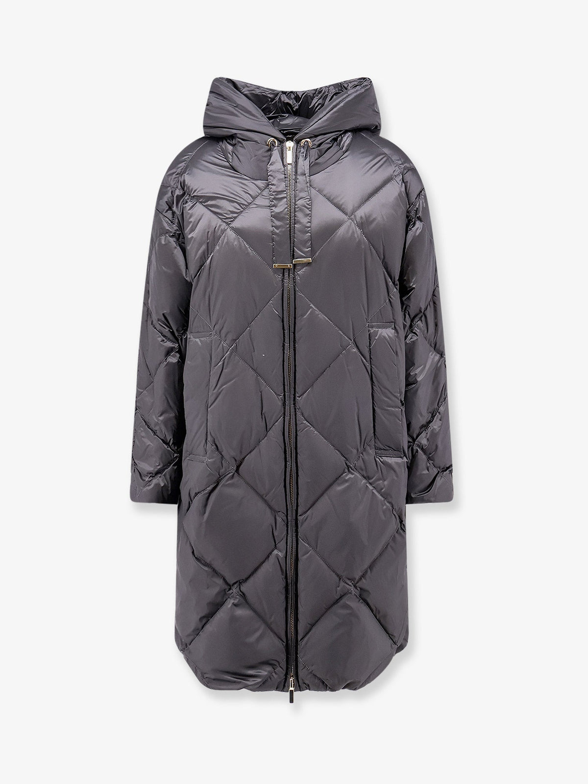 Max Mara The Cube Mtctrefe The Cube long down jacket - Urban Grey 1
